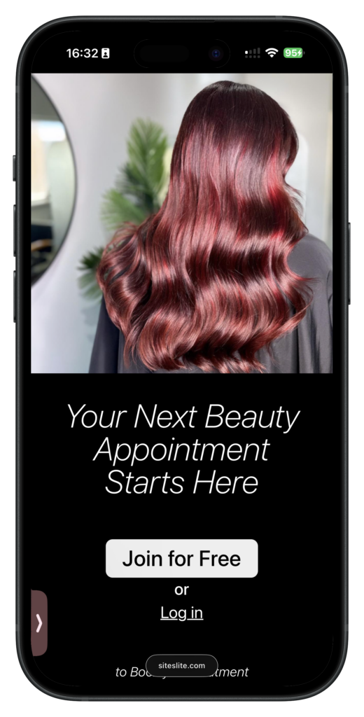 SitesLite Mobile portrait