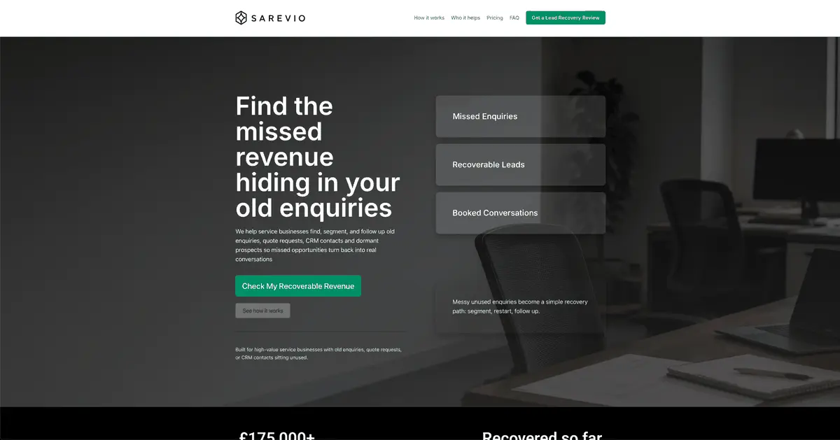 Sarevio Screenshot
